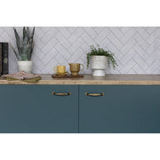 Stax d-c-fix® Ceramics 3D Wallpaper Metallic Chevron