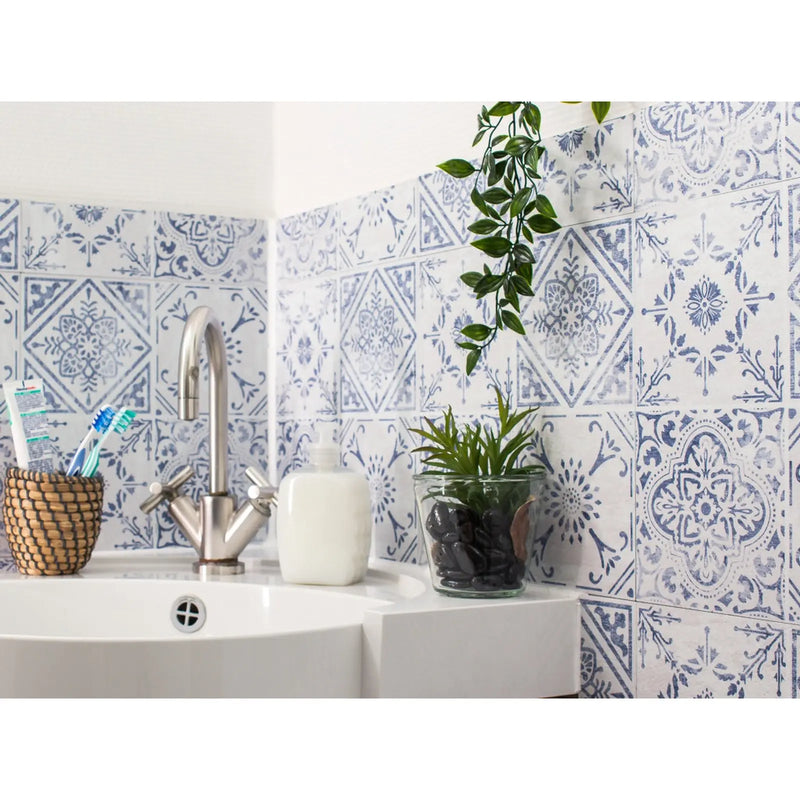 Stax d-c-fix® Self Adhesive Wall Tiles 6 Piece 0.53sq Vintage