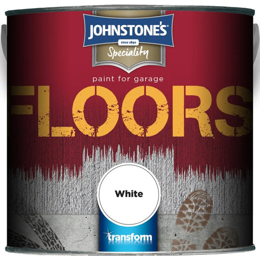 Johnstone's Garage Floor Paint 2.5L White