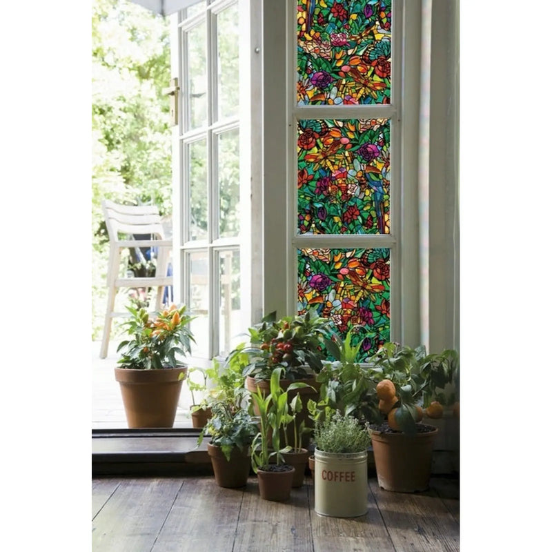Stax d-c-fix® Self Adhesive Window Film Tulia 45cm x 2m