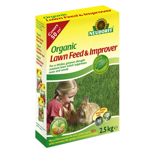 Neudorff Organic Lawn Feed & Improver 2.5kg