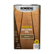 Ronseal Quick Drying Decking Oil 5L Natural Oak