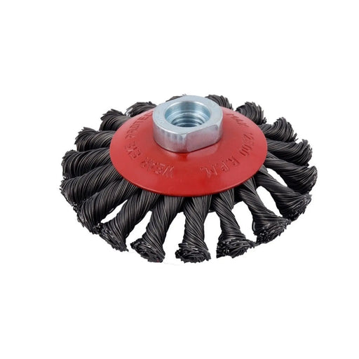 Abracs Twist Knot Bevel Brush 100mm x M14