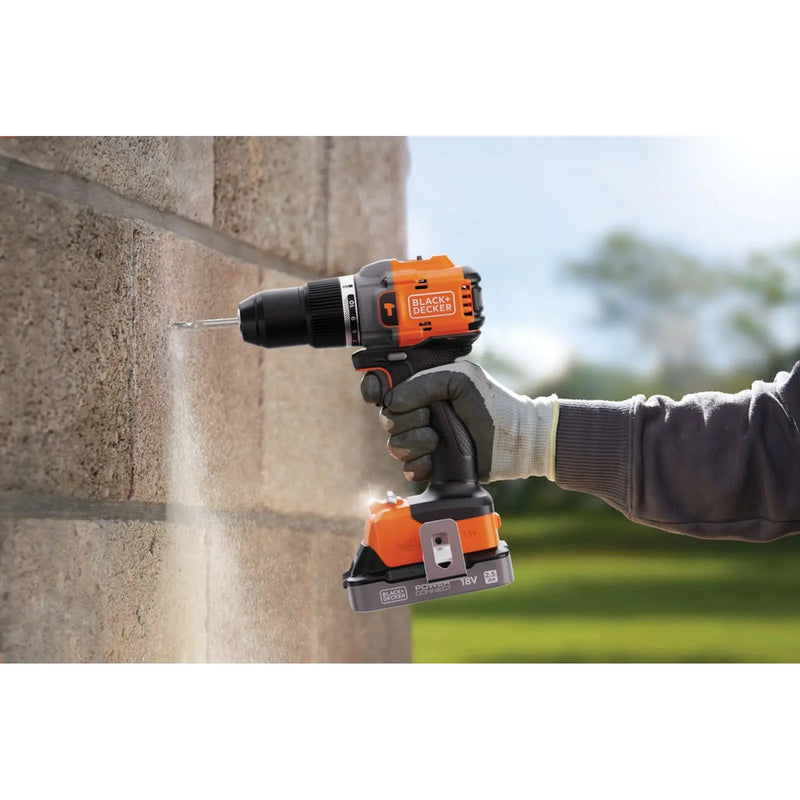 Stax Black & Decker Brushless Hammer Drill Kit 18v