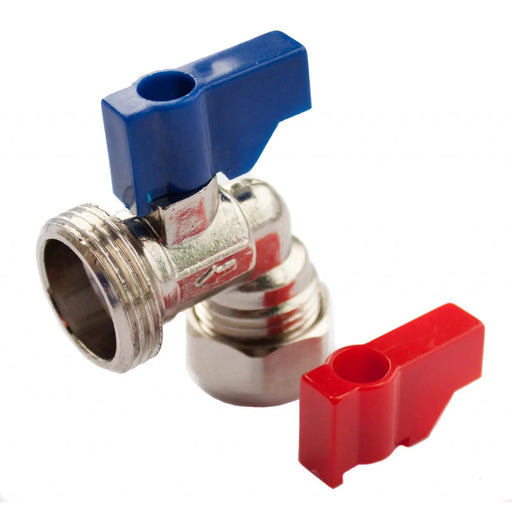 Oracstar Angled Valve (Hot/Cold) 15mm x 3/4" BSP