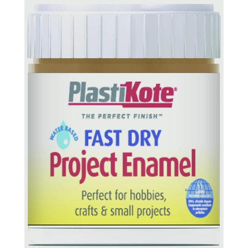 PlastiKote Fast Dry Enamel Brush On Nut Brown - 59ml Bottle