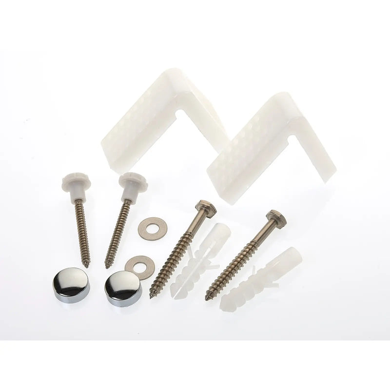 Make Angled Toilet Pan Fixing Kit With Caps