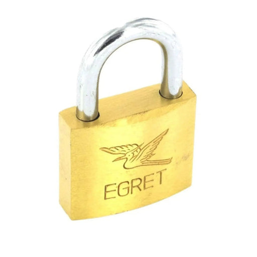 Securit Egret Brass Padlock Cylinder Action 30mm