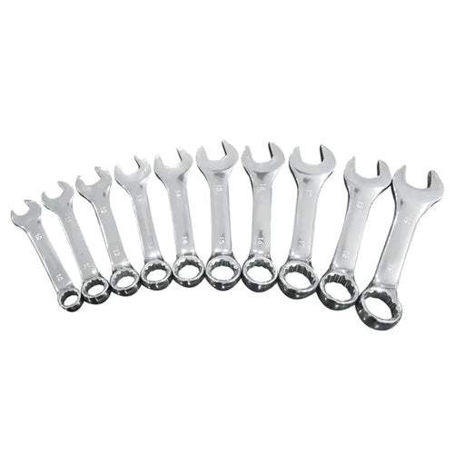 SupaTool Stubby Combination Spanner Set 10 Piece