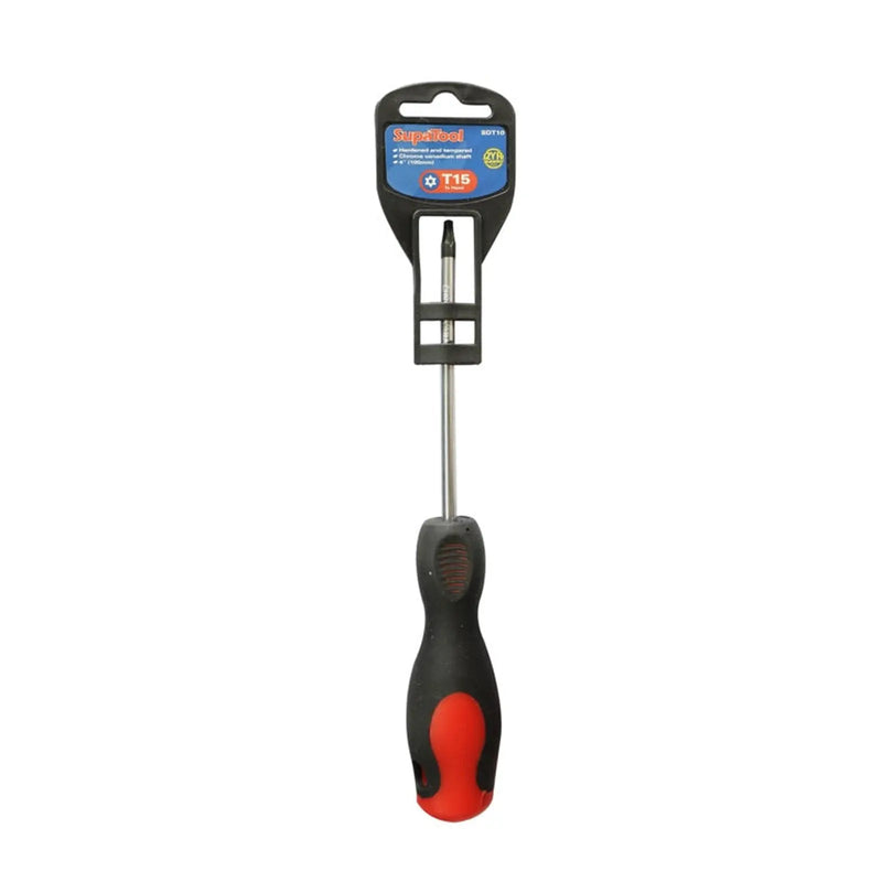 SupaTool TX Head Screwdriver T15 x 100mm
