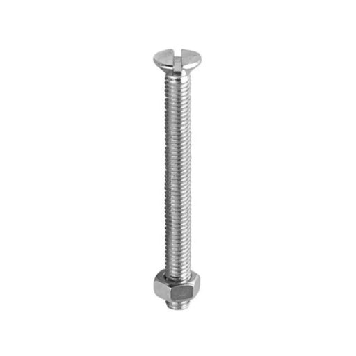 Securpak Machine Screw & Nut ZP Pack 6 M6 x 50