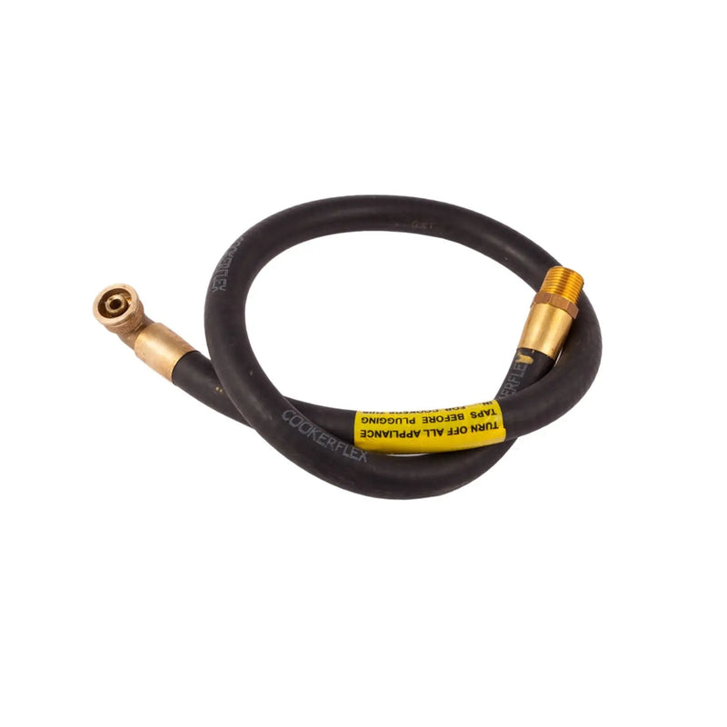 Securplumb Bayonet Angle Cooker Hose 1100 x 3/8
