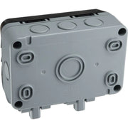 BG Outdoor Socket & RCD 2 Gang IP66