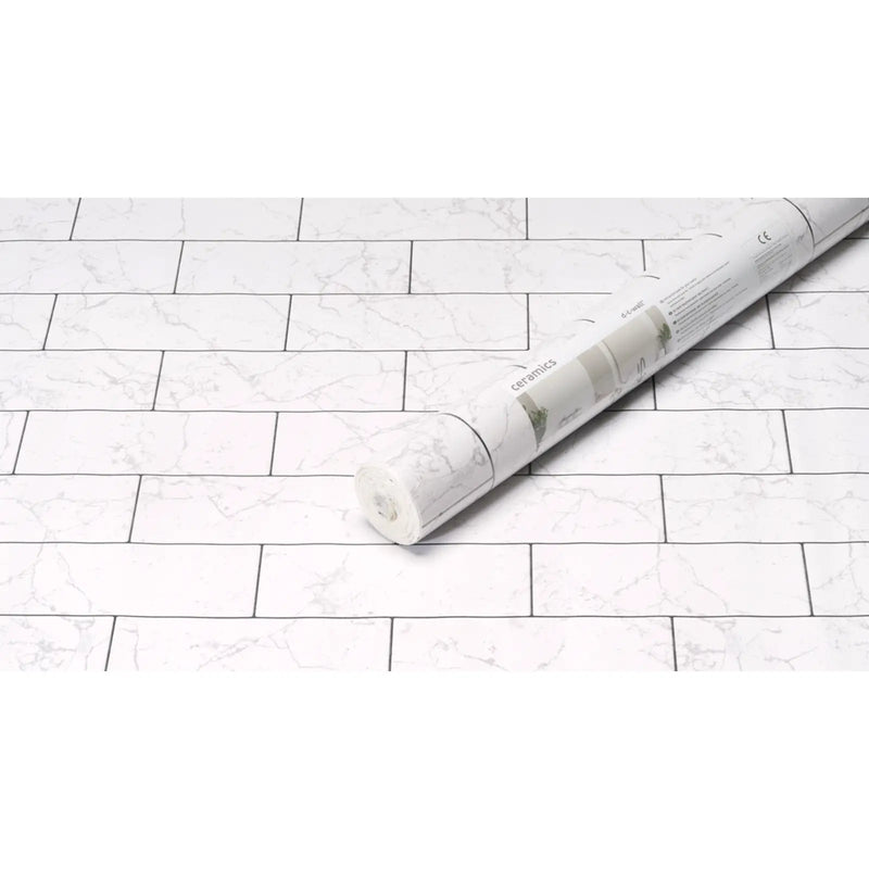 Stax d-c-fix® Ceramics 3D Wallpaper Splendid Marble