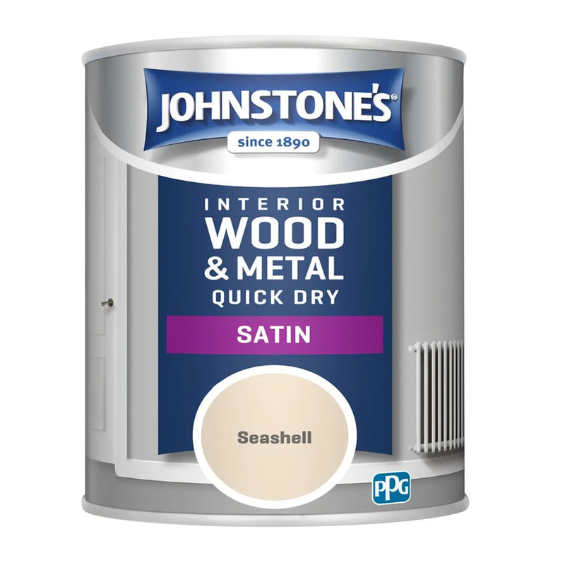 Johnstone's Quick Dry Satin 750ml Seashell