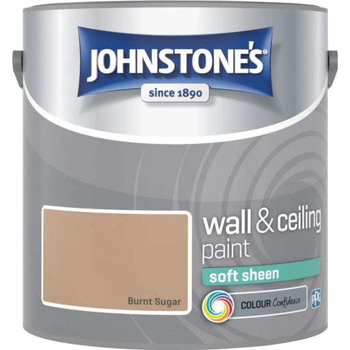 Johnstone's Wall & Ceiling Soft Sheen 2.5L Burnt Sugar