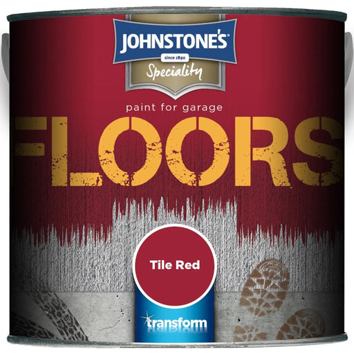 Johnstone's Garage Floor Paint 2.5L Tile Red