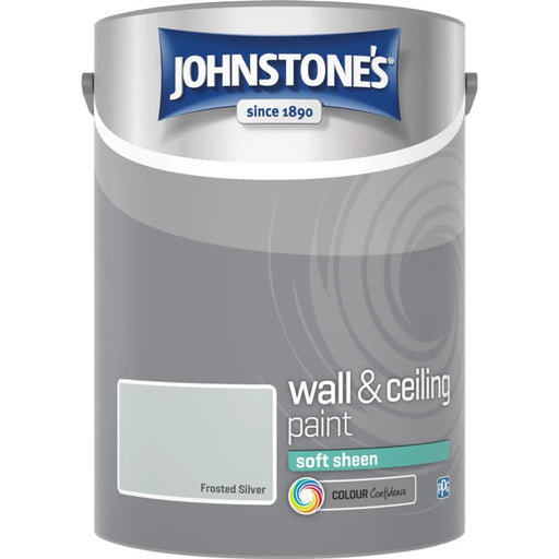 Johnstone's Wall & Ceiling Soft Sheen 5L Frosted Silver