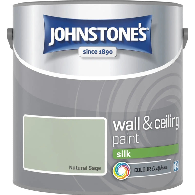 Johnstone's Wall & Ceiling Silk 2.5L Natural Sage