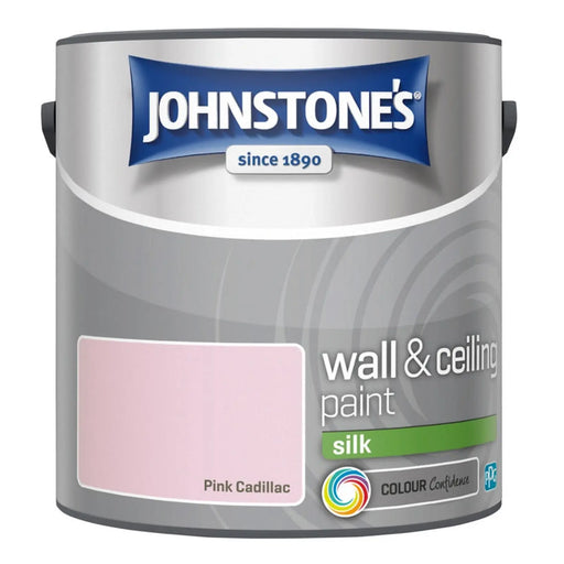 Johnstone's Wall & Ceiling Silk 2.5L Pink Cadillac
