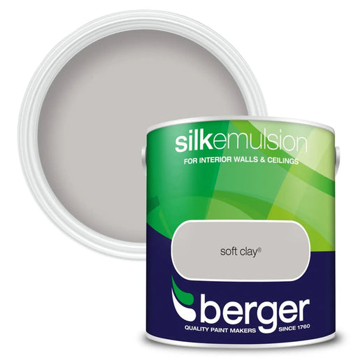 Berger Silk Emulsion 2.5L Soft Clay