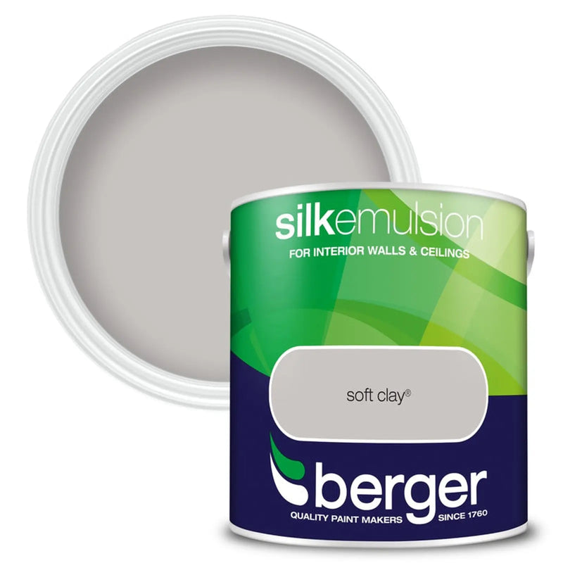 Berger Silk Emulsion 2.5L Soft Clay