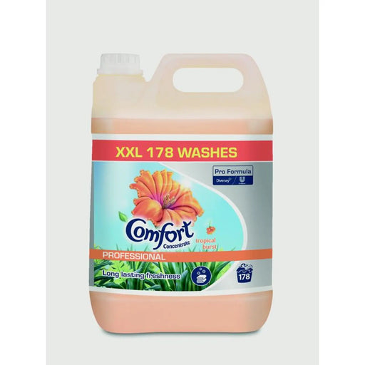 Comfort Concentrated Fabric Softener 5L Sensorial Burst