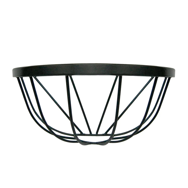 Ambassador Wrought Iron Wall Basket 14"