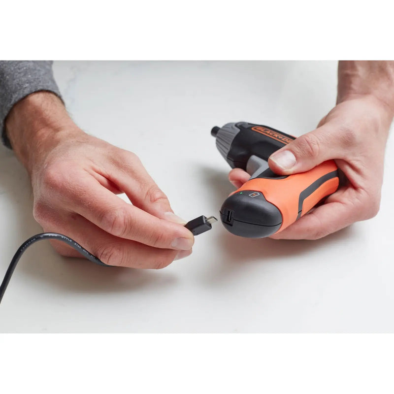 Stax Black & Decker Rechargeable Screwdriver Kit 3.6v