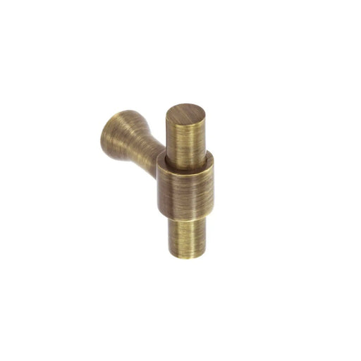 Smiths Architectural Solid Brass Shoulder T Pull 45mm Antique Brass
