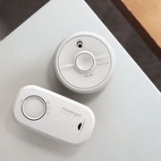 Fire Angel CO/Smoke Alarm With Replaceable Battery Twin Pack
