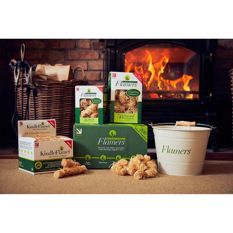Certainly Wood Ltd Flamers Natural Firelighters Pack 200