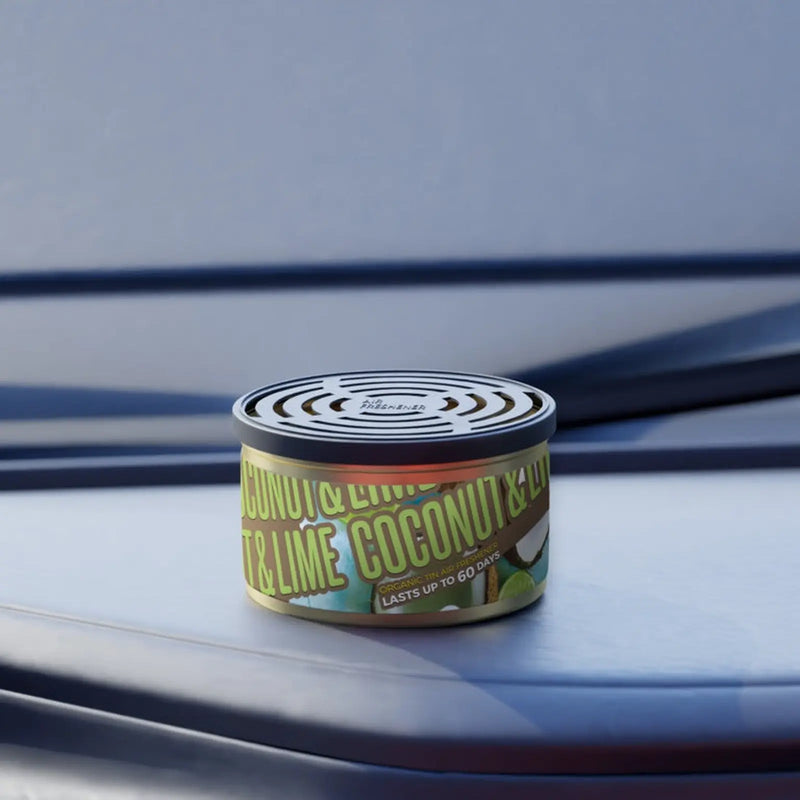 JRP Fresh Tin Air Freshener Carded Coconut & Lime