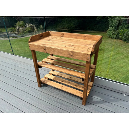 Charles Taylor Wooden Potting Utility Table Large