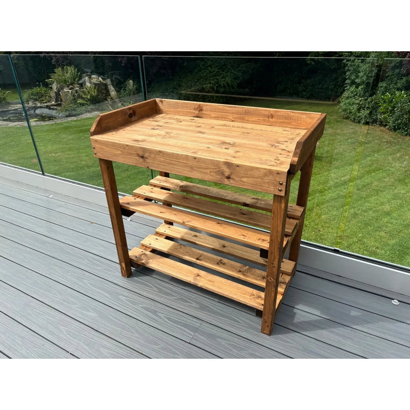 Charles Taylor Wooden Potting Utility Table Large