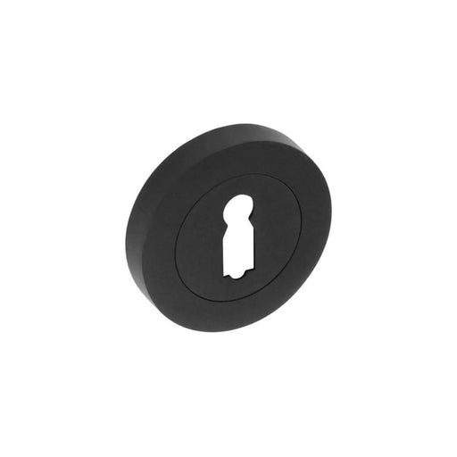 Smiths Architectural Escutcheon Lock Screw On Rose Matt Black