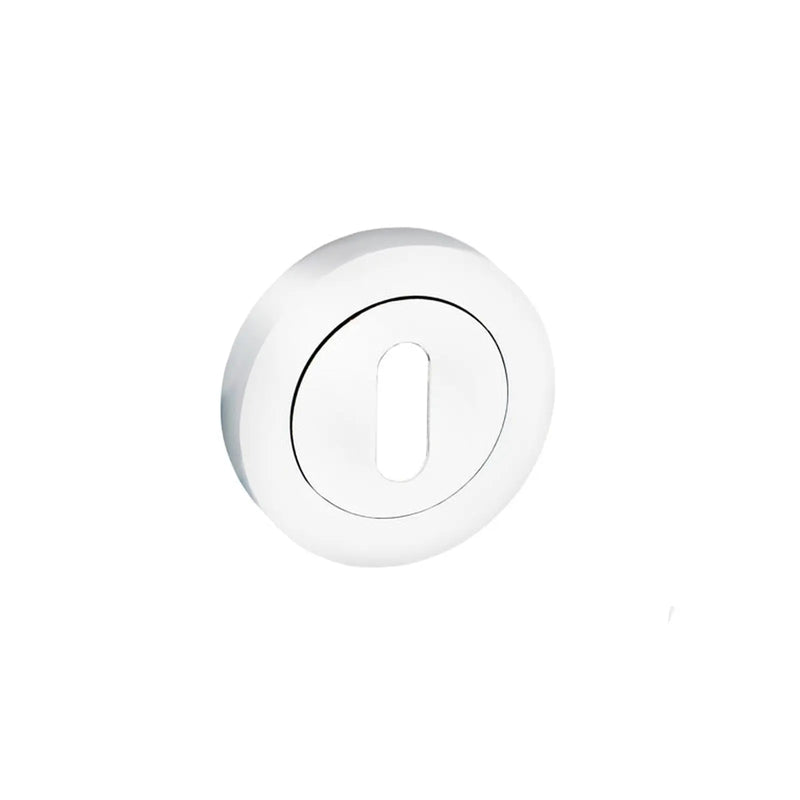 Smiths Architectural Escutcheon Lock Screw On Rose CP 52mm rose dia.