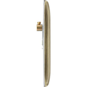 BG Antique Brass Single Blank Plate