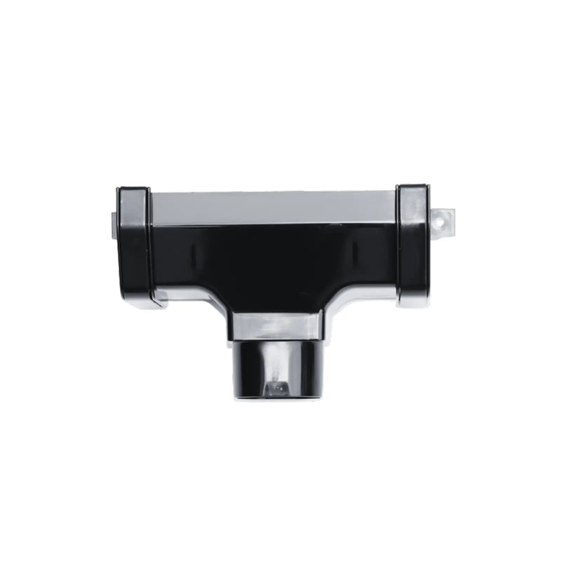 Kayflow Rainwater Square Running Outlet Black 112mm