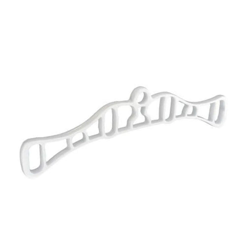 Securit Rack Ends White (2) 350mm