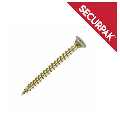 Securpak Pozi CSK Screws YZP 5 x 50mm Pack 18