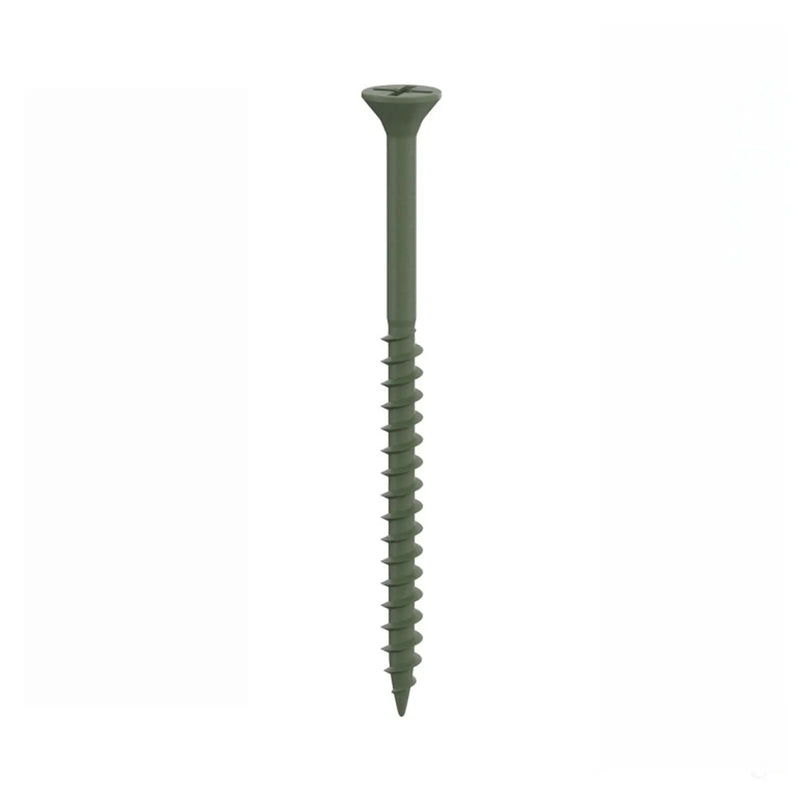 Securpak Green Decking Screws 4.5x60mm 10 Pack