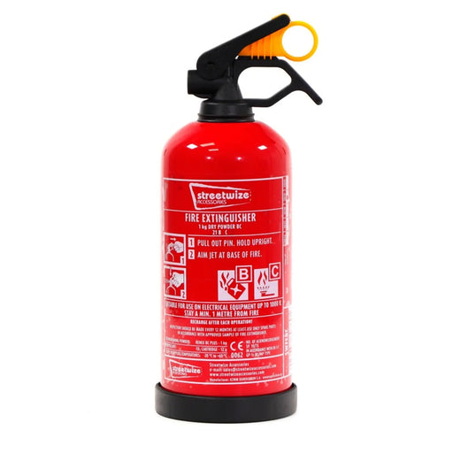 Streetwize BC Fire Extinguisher-No Gauge 1kg
