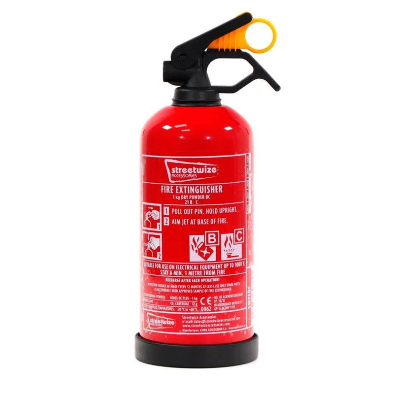 Streetwize BC Fire Extinguisher-No Gauge 1kg