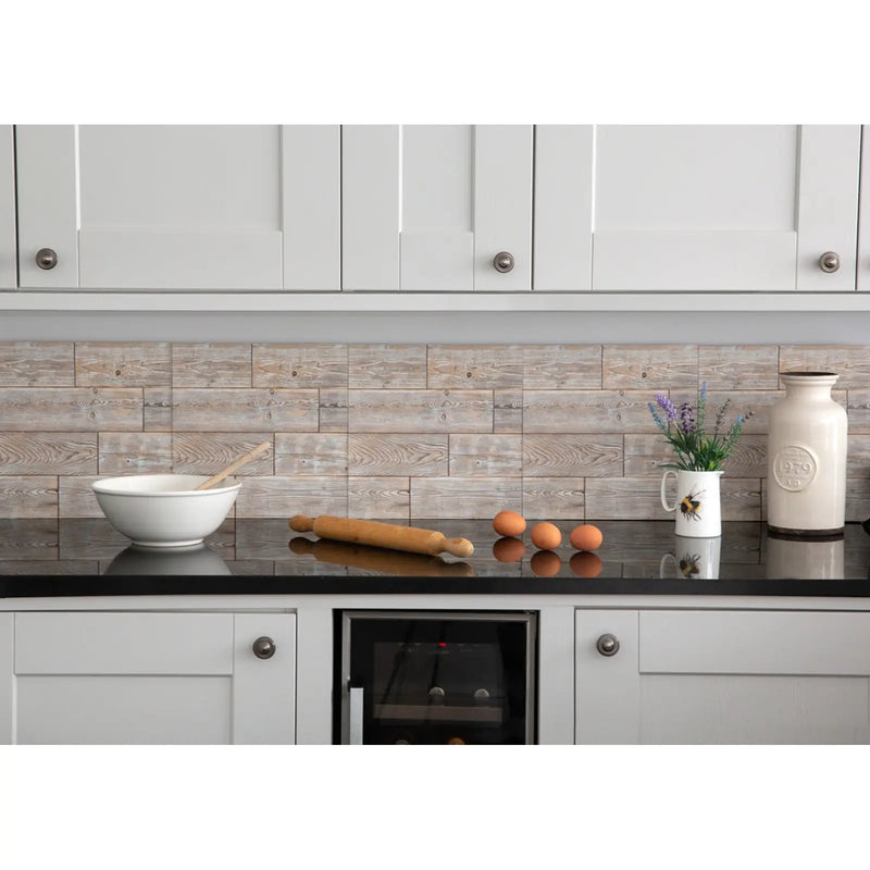 Stax d-c-fix® Self Adhesive Wall Tiles 6 Piece 0.53sq Rustic Oak