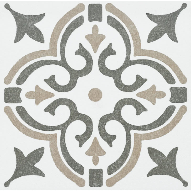 Stax d-c-fix® Self Adhesive Wall Tile Jamila Olive 15cm x 15cm / Pack Of 6