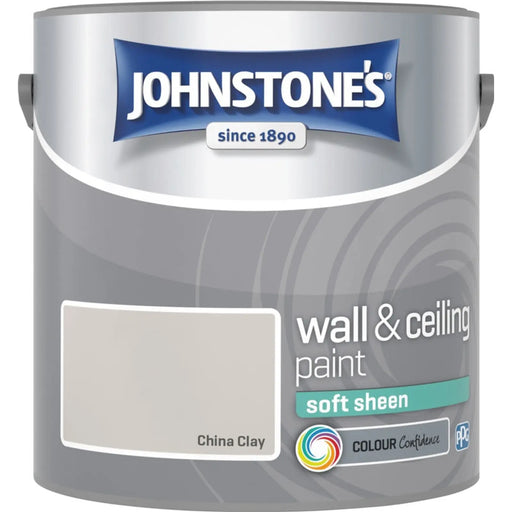 Johnstone's Wall & Ceiling Soft Sheen 2.5L China Clay