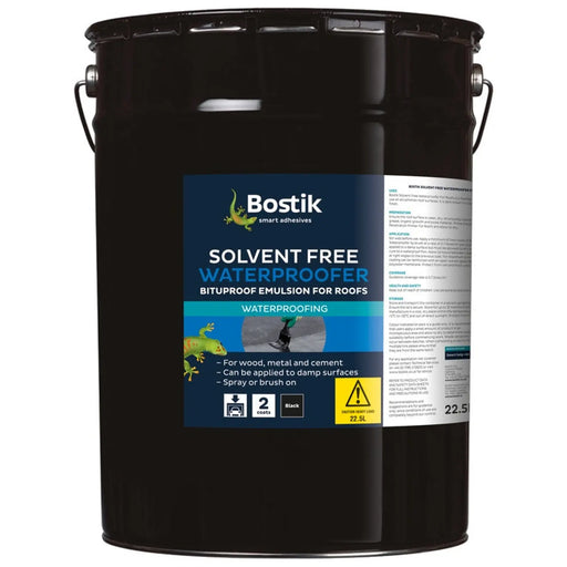 Bostik Solvent Free Waterproofer for Roofs 22.5L