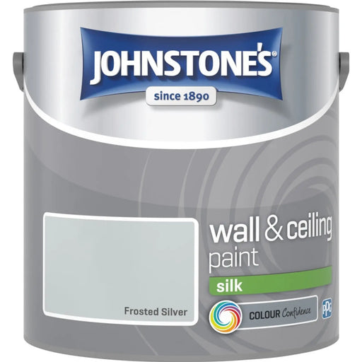 Johnstone's Wall & Ceiling Silk 2.5L Frosted Silver