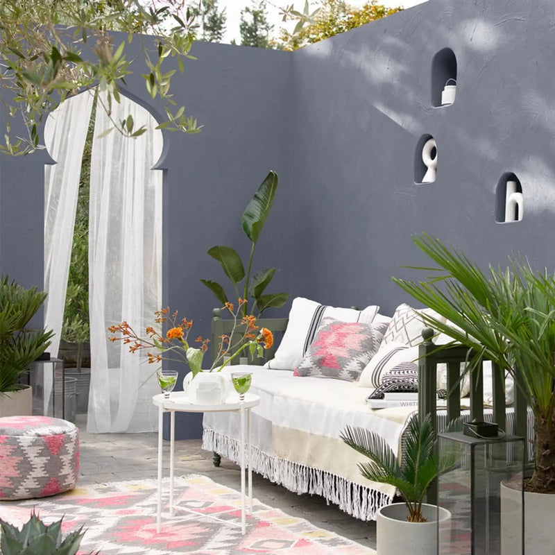 Sandtex Smooth Masonry Paint 5L Vermont Grey